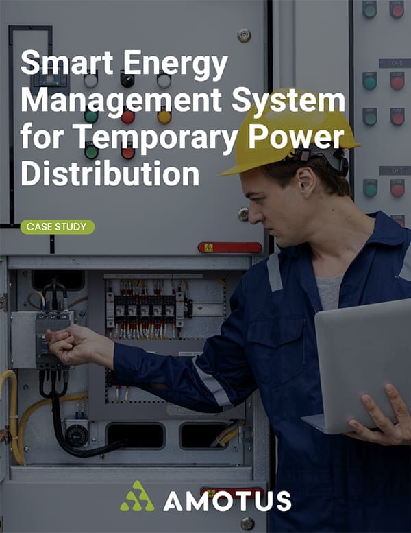 Smart Energy Management System for Temporary Power Distribution